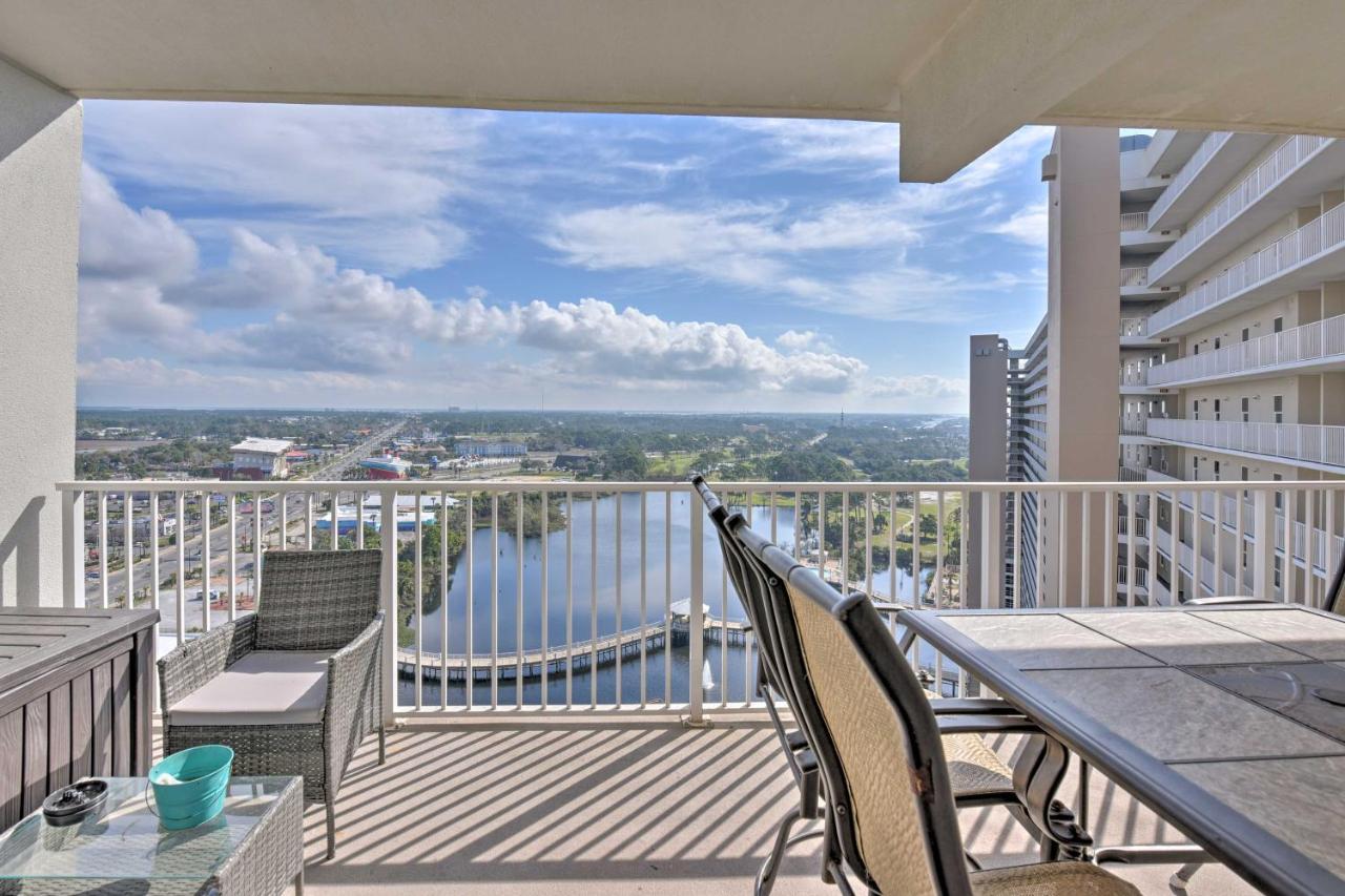 Comfy Pcb Condo With View And Private Beach Access! Panama City Beach Exterior photo